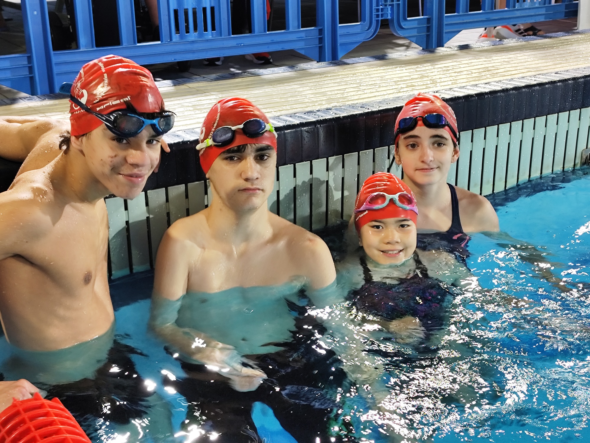 Navarra realizó un buen papel en el Campeonato de España Escolar de natación del CSD en Valladolid
